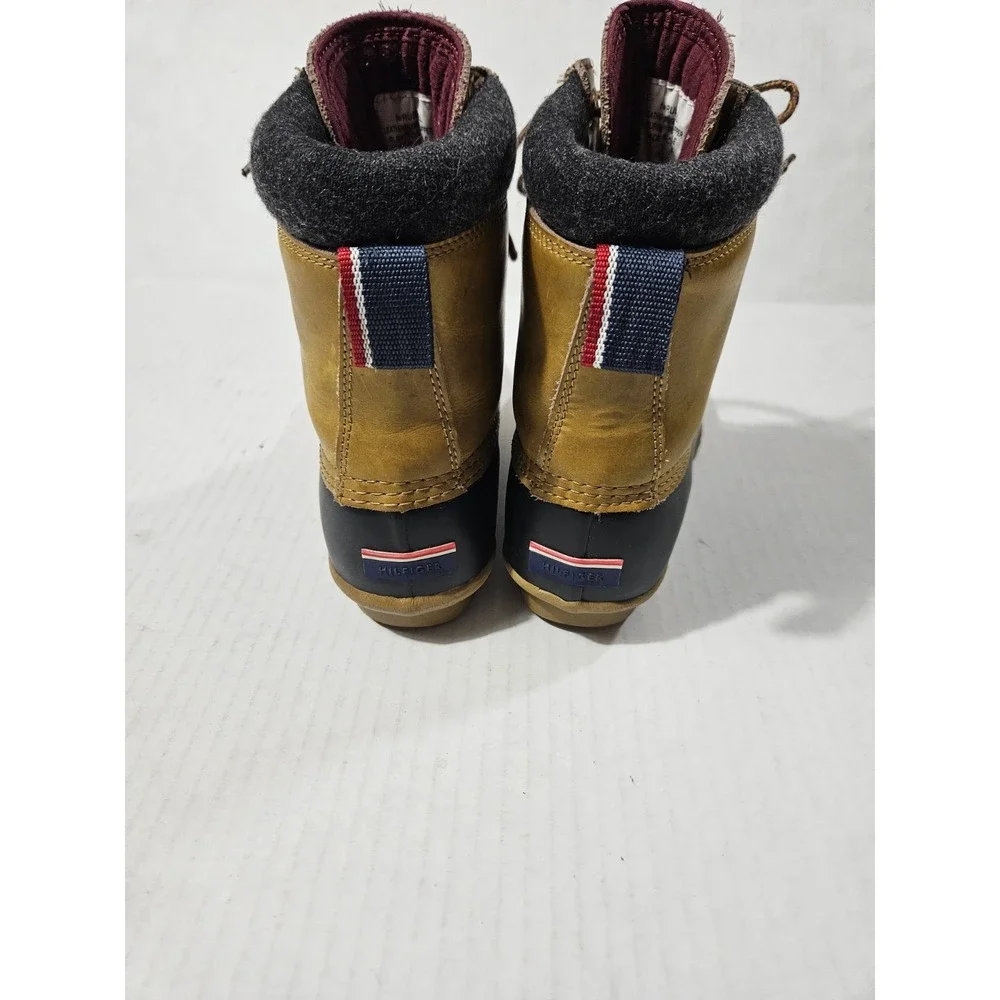 Tommy Hilfiger Russel Duck Rain Boots Neutral‎ Size 6.